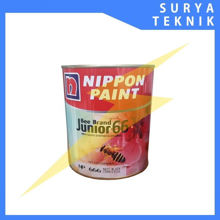 NIPPON PAINT - Cat Besi & Kayu Bee Brand Junior66 1 Kg