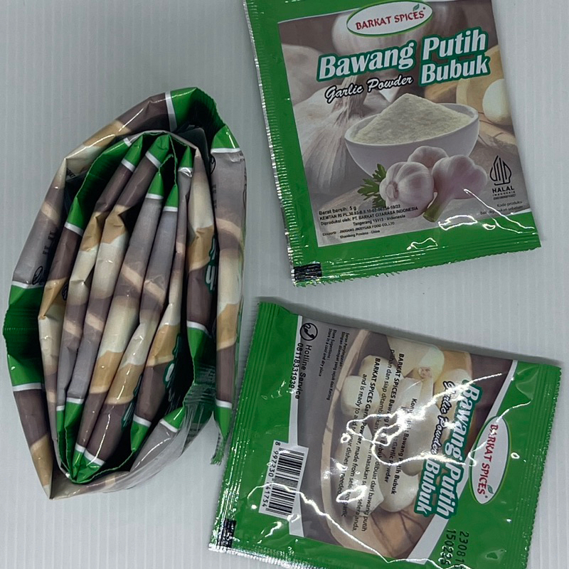 

Bawang Putih Bubuk @ 5 gr, 12 Sachet