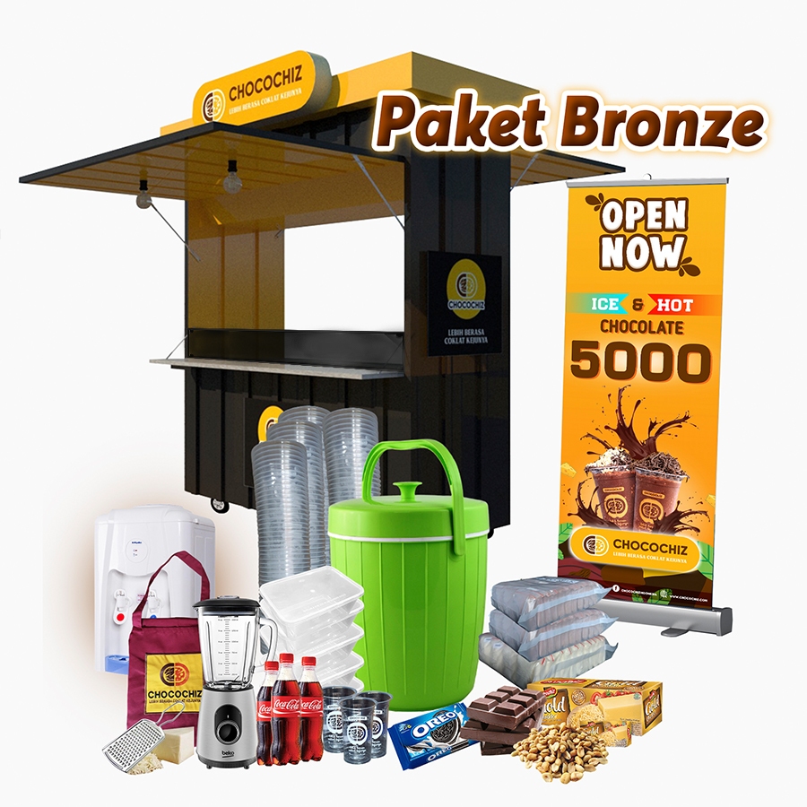 

PAKET BRONZE - REQ PAK UTO: KEMITRAAN CHOCOCHIZ INDONESIA