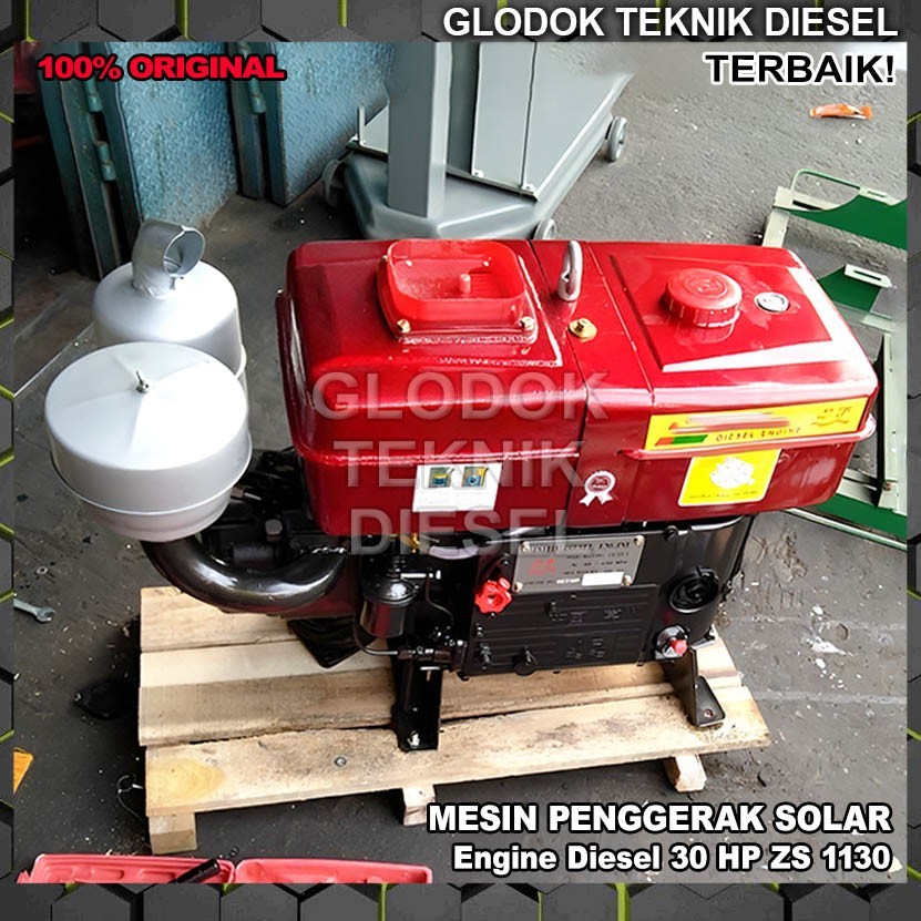 Mesin Engine Diesel 30 PK HP Penggerak Solar ZS 1130 ZS1130 30PK 30HP