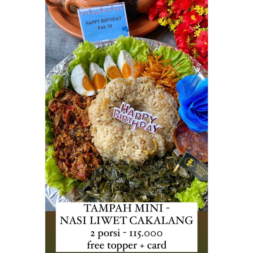 

Nasi Liwet Cakalang Tampah Mini - 2 Porsi - Ready Setiap Hari