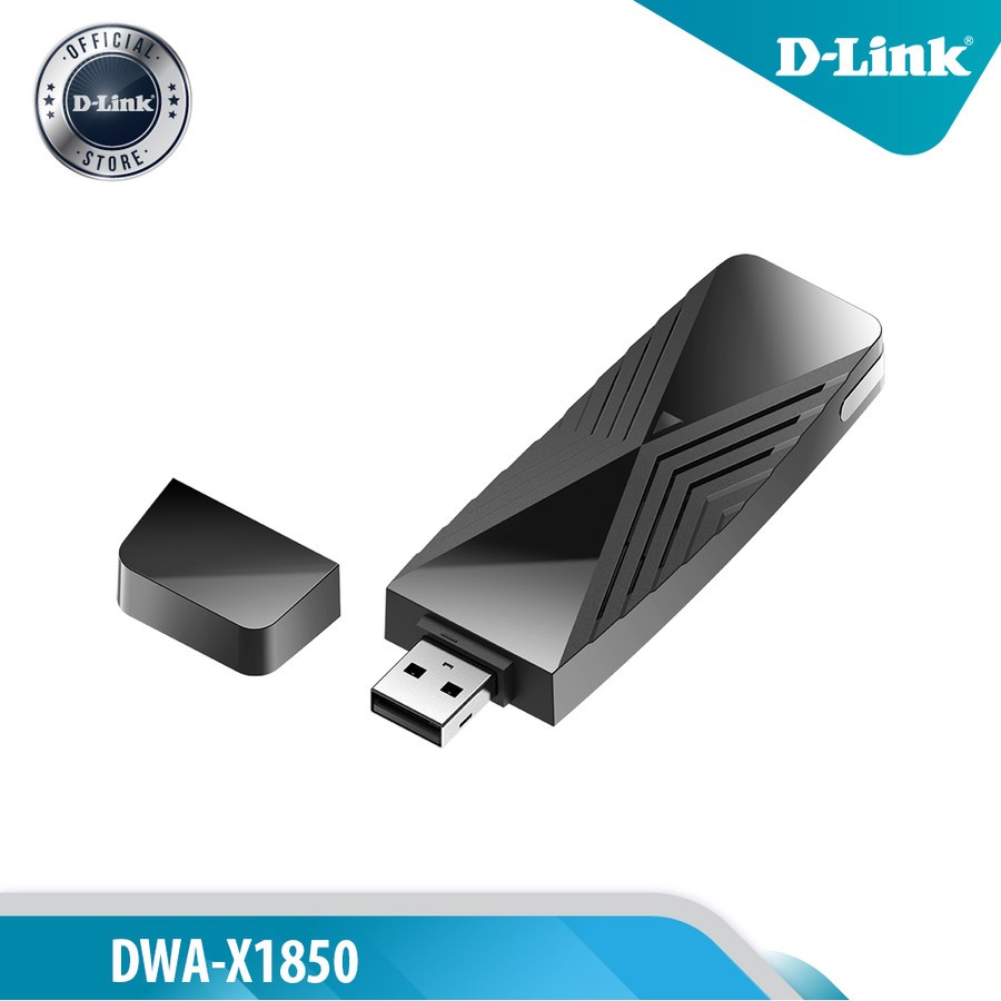 D-Link DWA-X1850 Wireless AX1800 MU-MIMO WI-FI 6 USB 3.0 Adapter