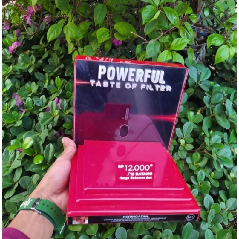 neon box dudukan rokok