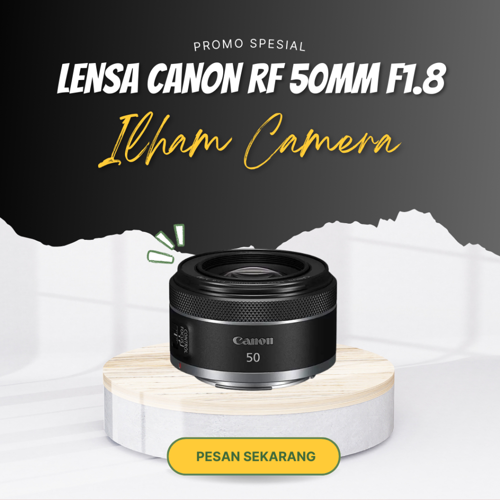 LENSA CANON RF 50MM F1.8