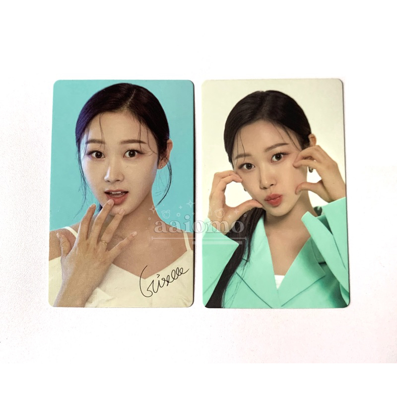 GISELLE AESPA X MEDIHEAL PHOTOCARD