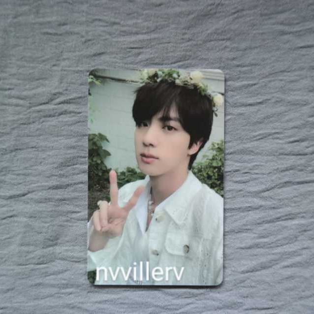 BTS Lucky Draw Photocard Butter Powerstation JIN