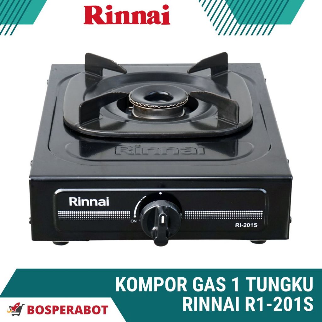 KOMPOR GAS 1 TUNGKU RINNAI RI 201 S Kompor Rinai 1 Tungku
