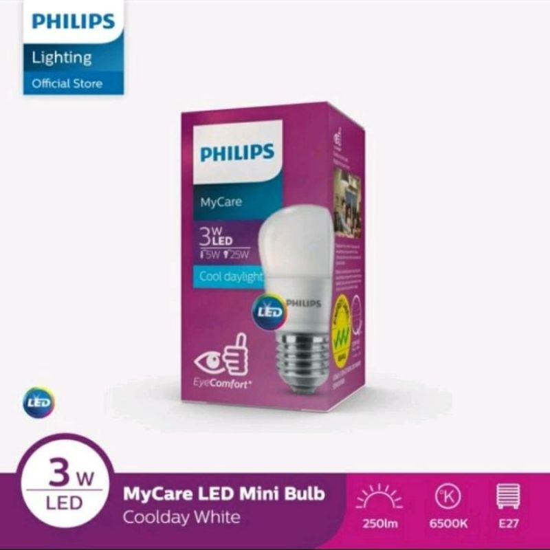 LAMPU PHILIPS LED 3 WATT