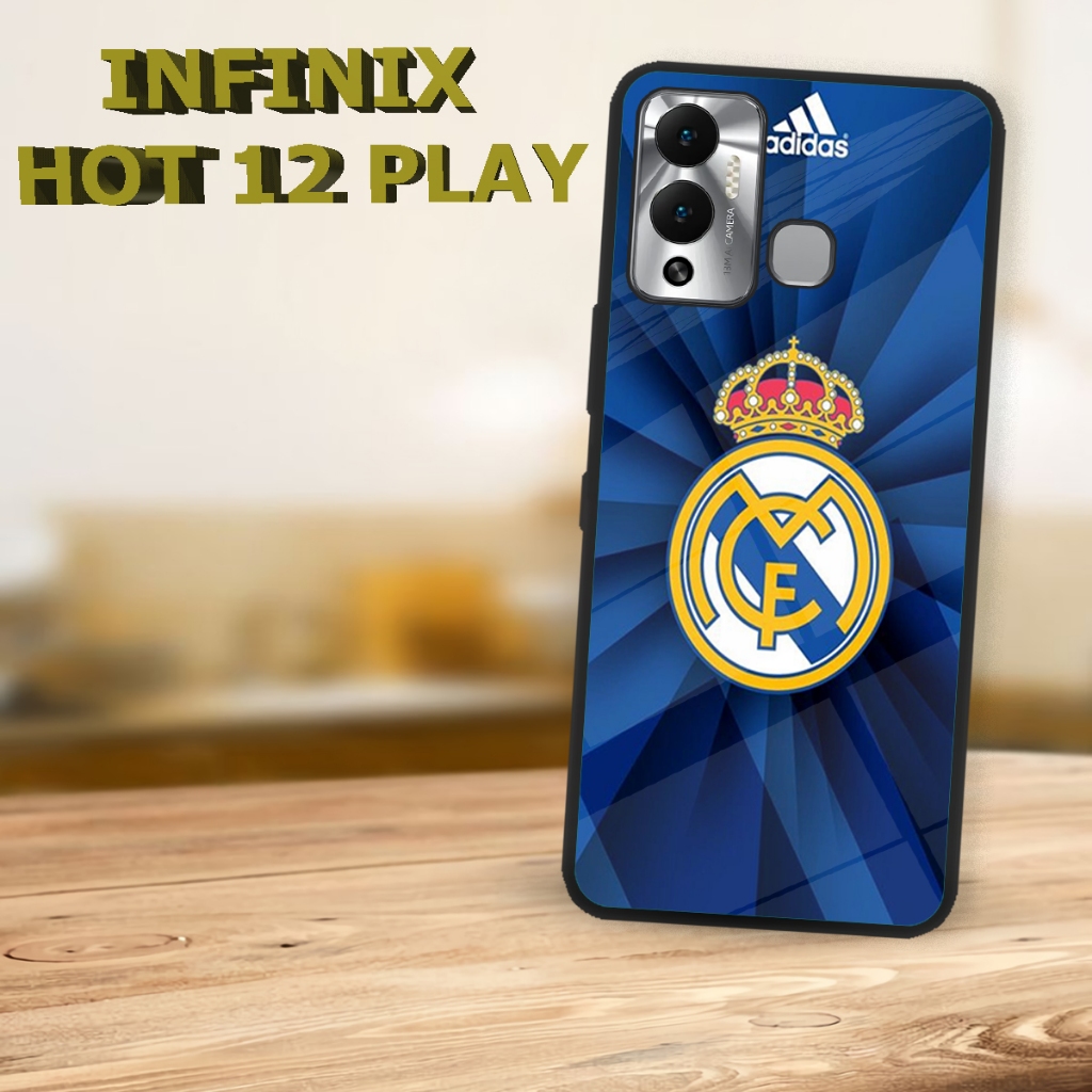 [FB04] Case GLOSSY  INFINIX HOT 12 PLAY Two Acc Case Terbaru Case  Infinix Hot 12 Play Case Kekinian