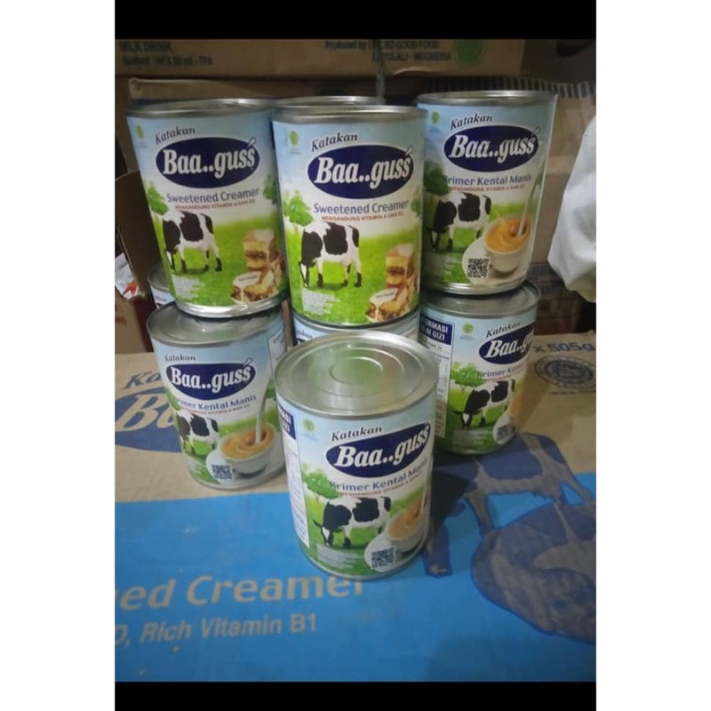 

Baaguss Susu Kental Manis / Krimer Kental Kaleng 505g