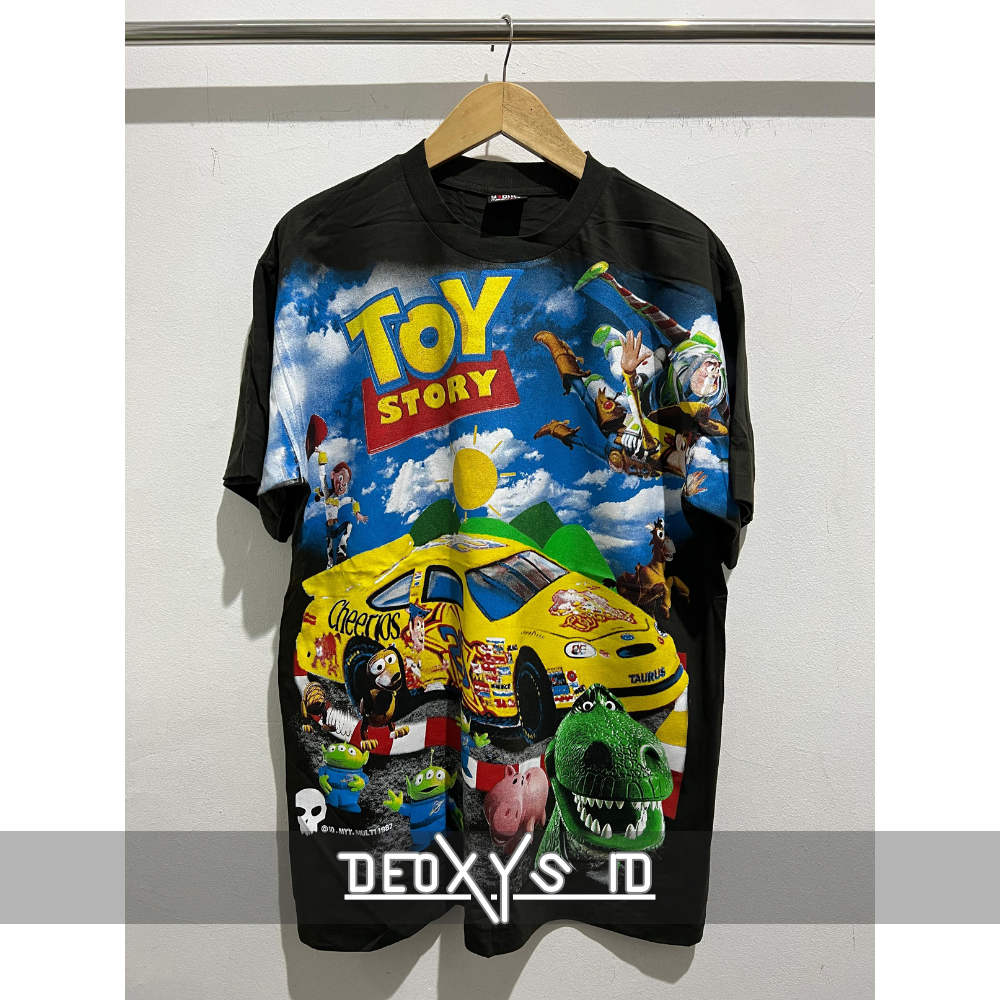 KAOS FULL PRINT AOP BOOTLEG HOT WHEELS X TOY STORY TAG GIANT