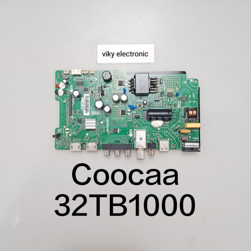 COOCAA 32TB1000 mainboard mb mobo modul mesin tv COOCAA 32TB1000