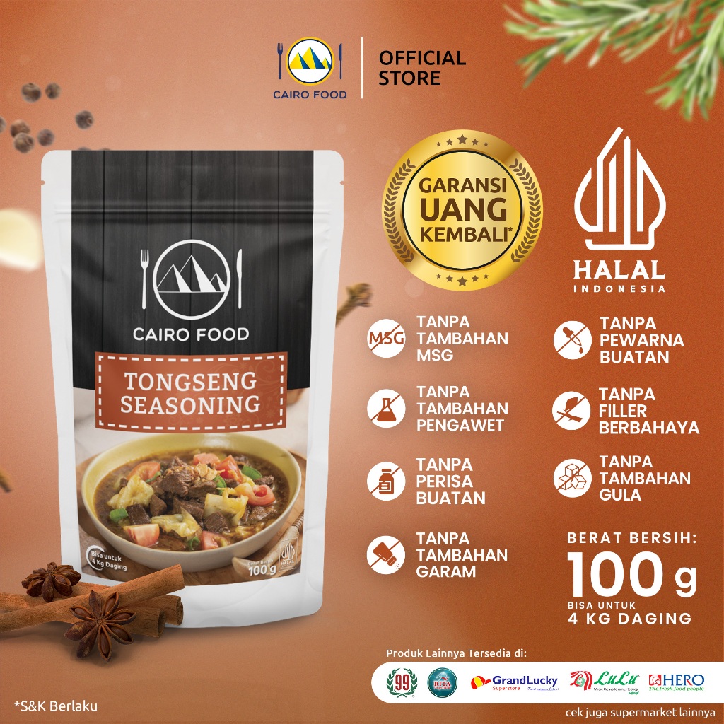 

Bumbu Tongseng Cairo Food - 100 Gram