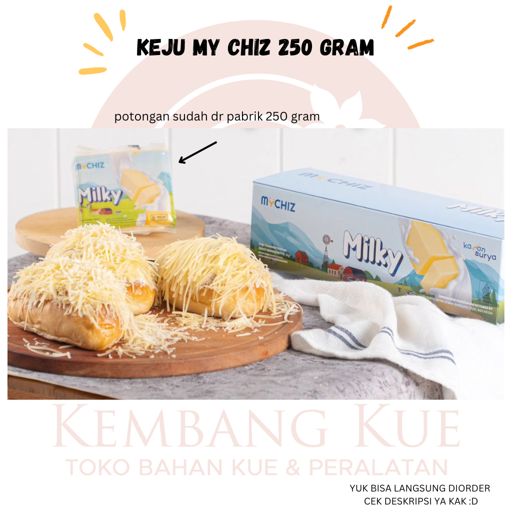 

keju mychiz 250 gr/ keju parut/ keju potong