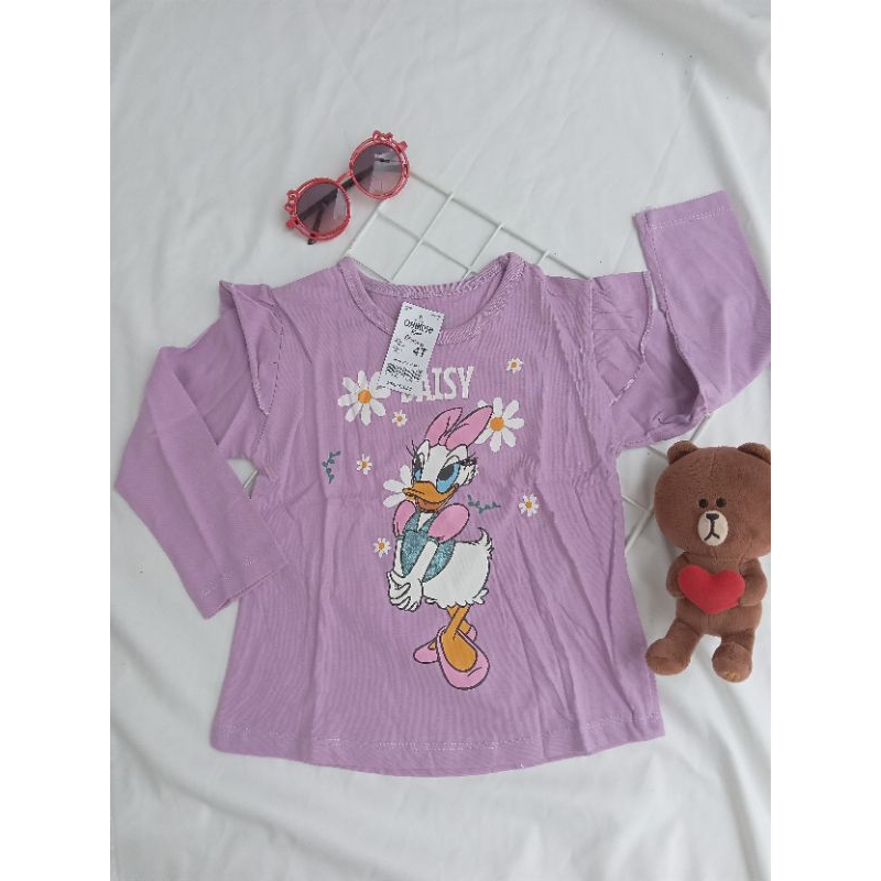 KAOS OshKosh ANAK PEREMPUAN LENGAN PANJANG