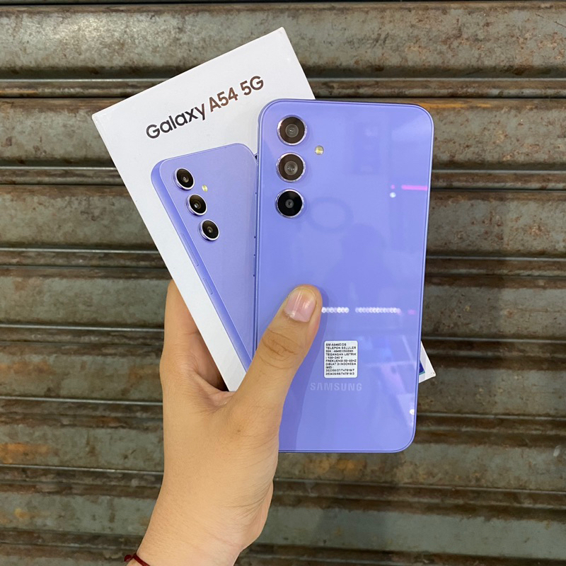 Samsung A54 5g 8/128gb second bekas pakai normal fullset