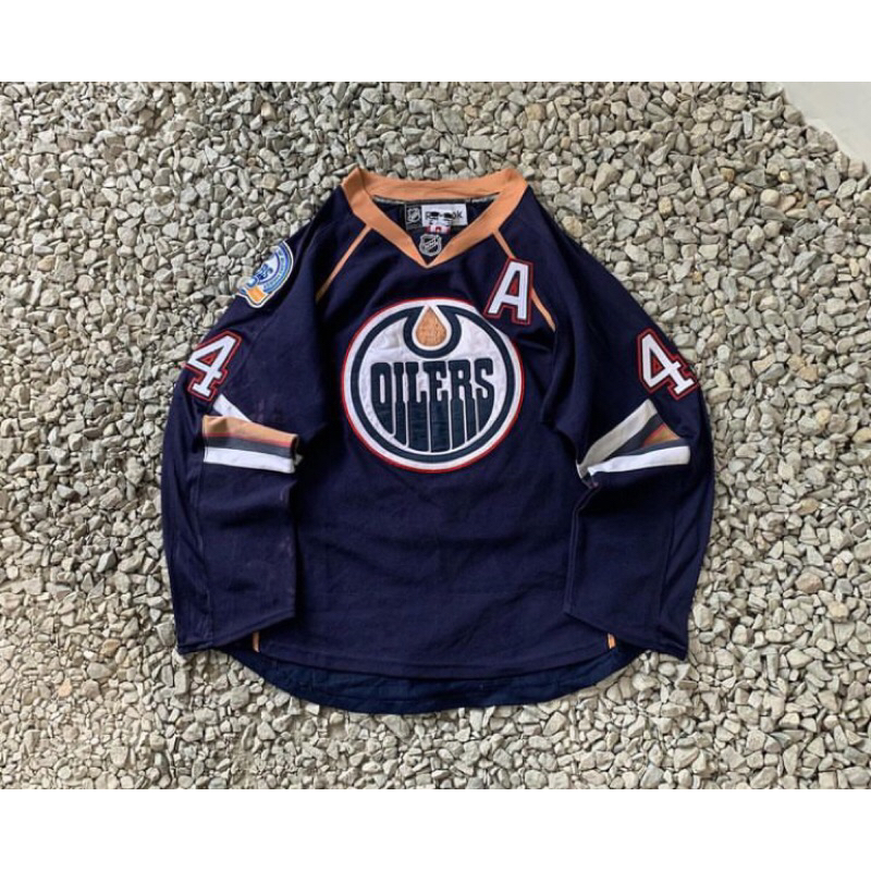 Jersey vtg nhl reebok edmonton oilers made in canada 🇨🇦