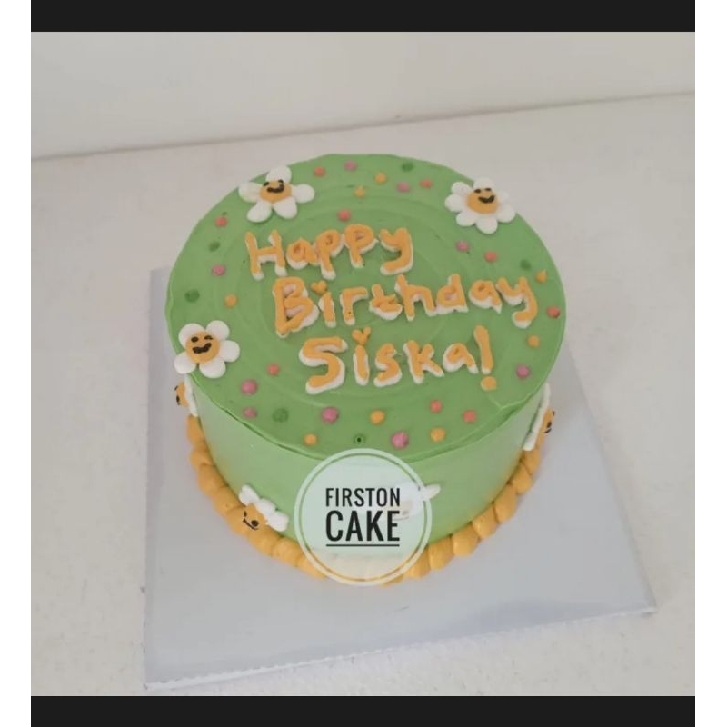 

Cake D16_Green Rose