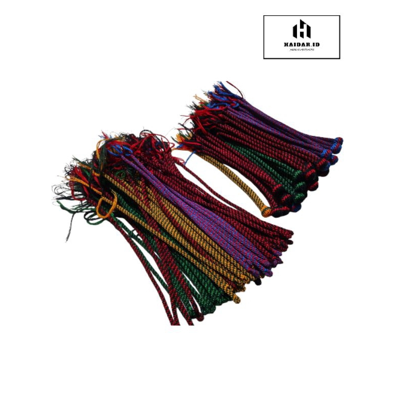 Benang RAJUT / Rumbai TASBIH TIJANI - 1 Set isi 5 Helai - Siap Pasang - Kualitas Bagus