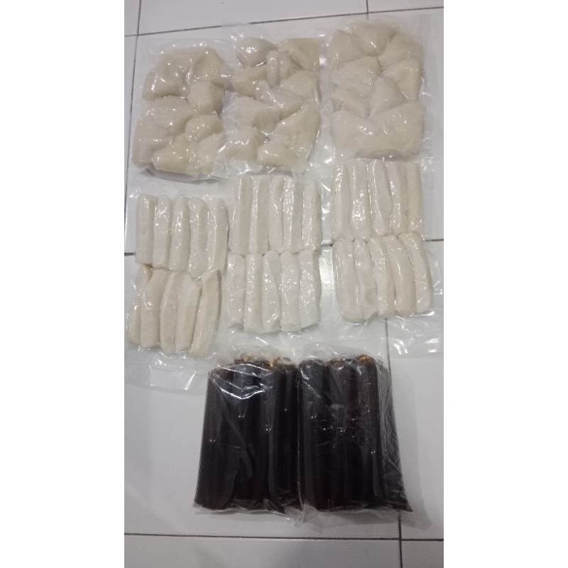 

PEMPEK PUNYO KITO NIAN Paket Pempek Lenjer Kecil 15pc PEMPEK PALEMBANG ASLI