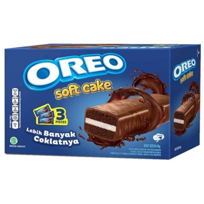 

OREO SOFT CAKE - 48gr isi 3x16gr