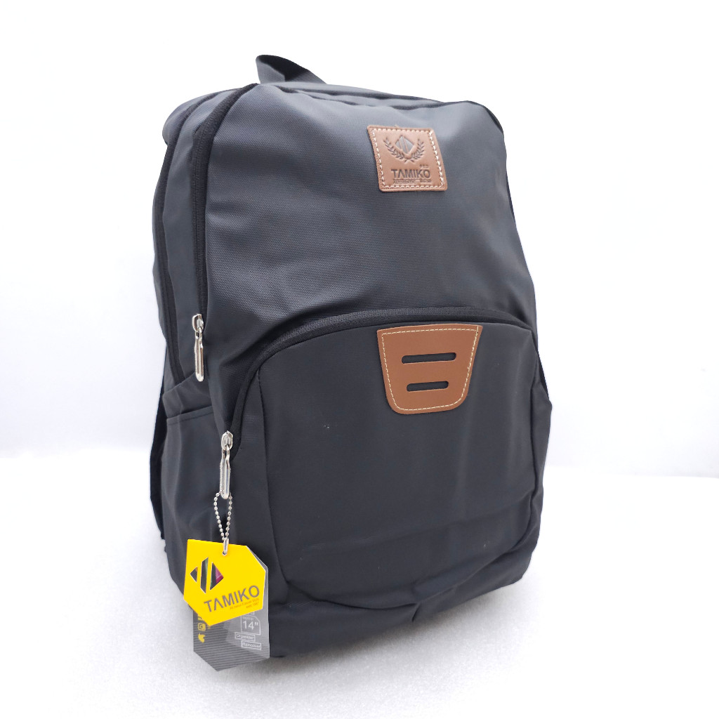 TAS TAMIKO BAHAN KARET BIMO ANTI AIR USB IMPORT 18 INCHI RINGAN MURAH / TAS LAPTOP TAMIKO ANTI AIR R