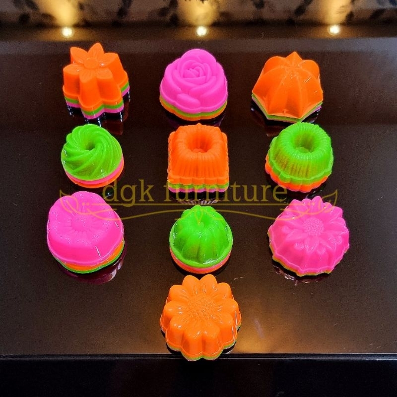 Cetakan Loyang Agar Agar Puding Pudding Coklat Jelly Kue Talam Putu Ayu Bolu Kukus Basah Mini Kecil 