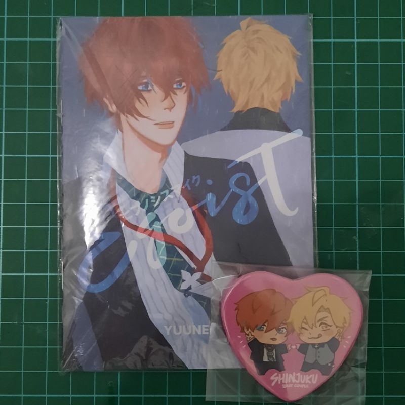 Doujinshi Hypnosis Mic BL Hifudo PRELOVED SECOND include pin badge