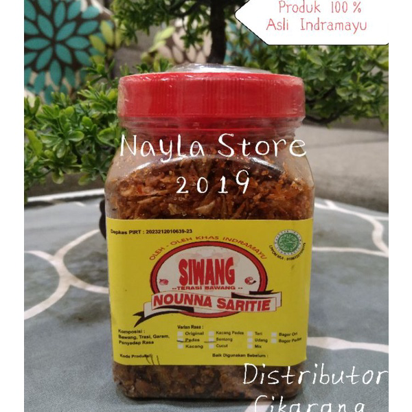 

Grosir Siwang nounna saritie (170 gr) / Bawang goreng terasi TERLARIS