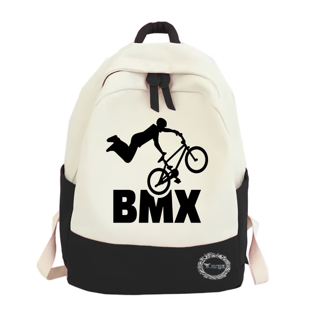 Tas Sekolah Anak Laki Laki dan Perempuan SD SMP SMA Terbaru Gambar BMX Kekinian Terlaris COD (Bisa B
