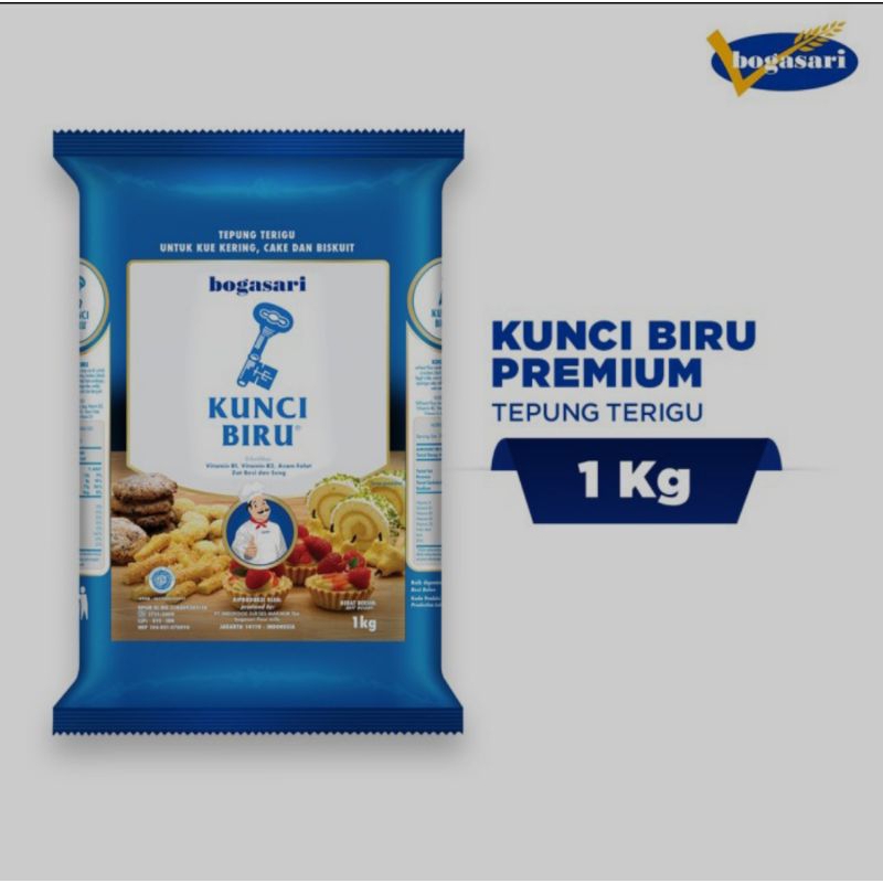 

Tepung Terigu Kunci Biru 1 kg