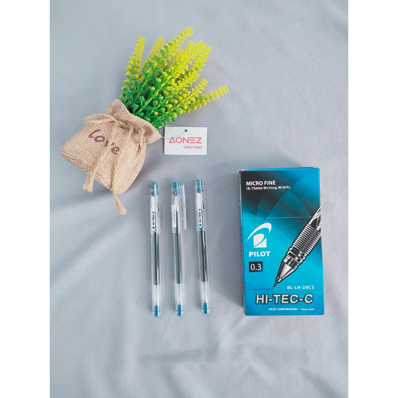 

Bolpen Hitech 0.3 Biru