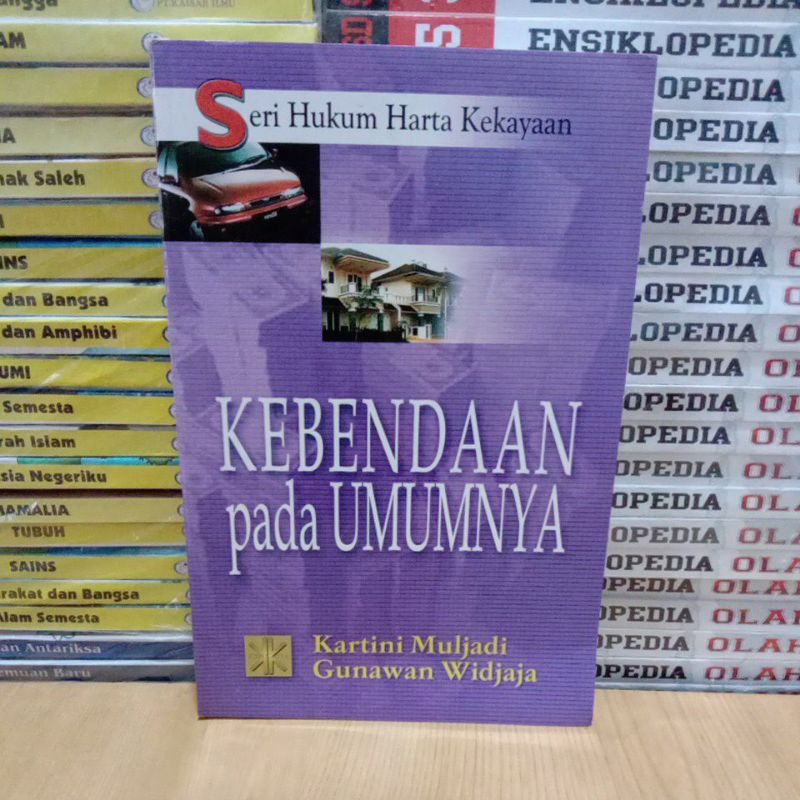 Buku Original Seri Hukum Harta Kekayaan KEBENDAAN Pada UMUMNYA Kencana