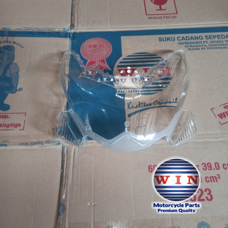 Mika kaca reflektor lampu depan yamaha xeon rc 125 berkualitas win