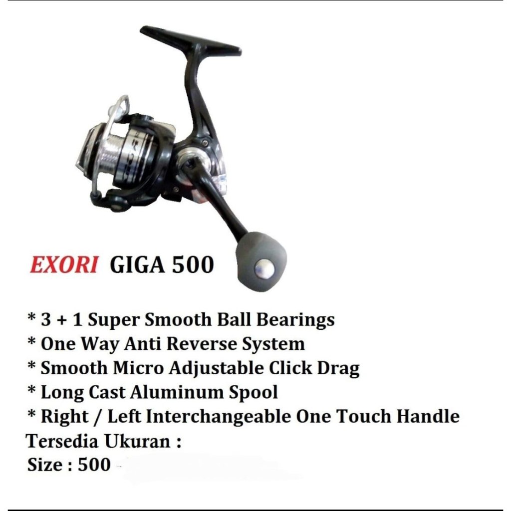 Reel Katrol Mini Exori Giga 500