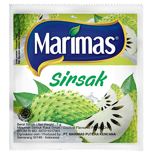 

Mouseman - MARIMAS Sirsak Minuman Serbuk Rasa Sirsak 7gr 1 PCS