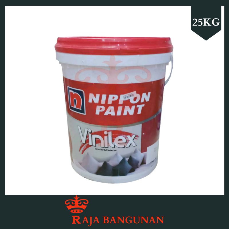 CAT TEMBOK NIPPON PAINT VINILEX 25 KG TINTING CAT TEMBOK INTERIOR CAT DINDING 1 PAIL