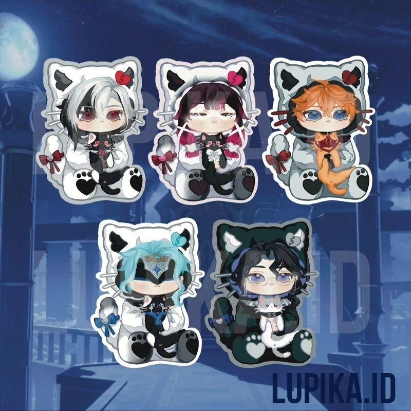 

HARBINGER GENSHIN. DIECUT STICKERS