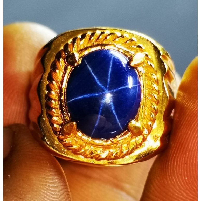 Batu permata blue american star