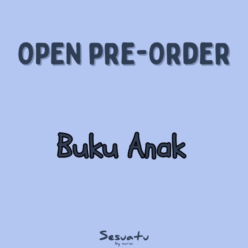 

[PRE-ORDER] - BUKU ANAK