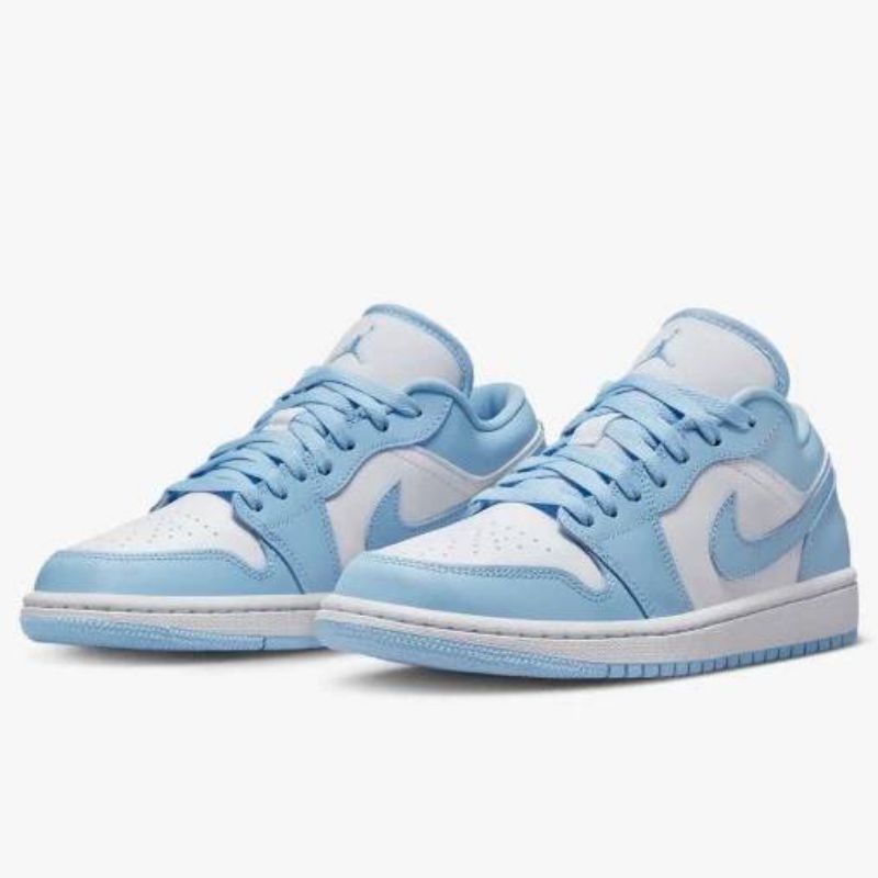 Nike Air Jordan 1 Low Ice Blue Premium Original