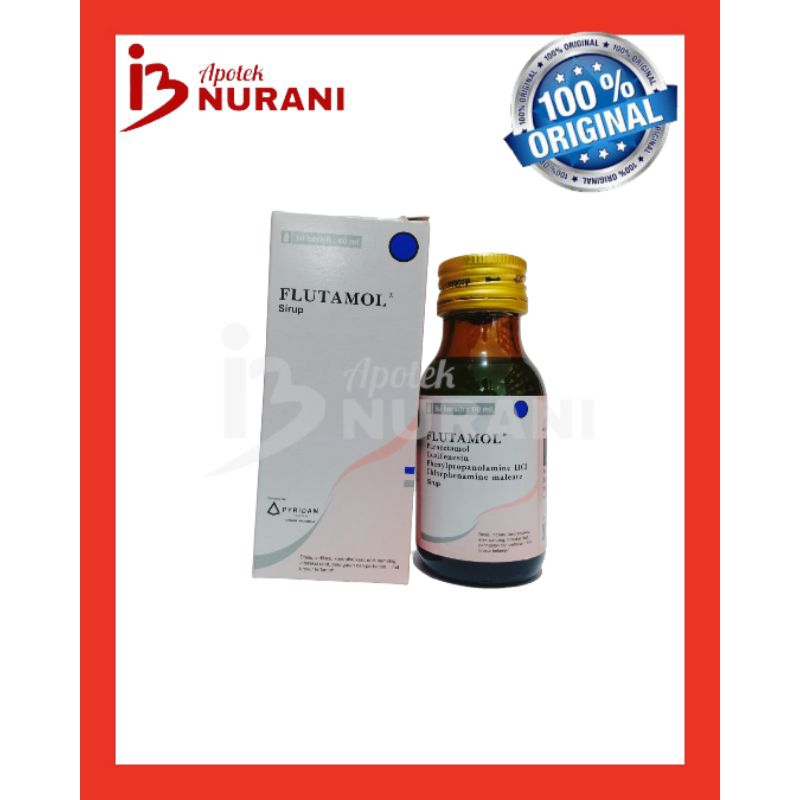 FLUTAMOL SIRUP OBAT DEMAM, FLU, BATUK ANAK