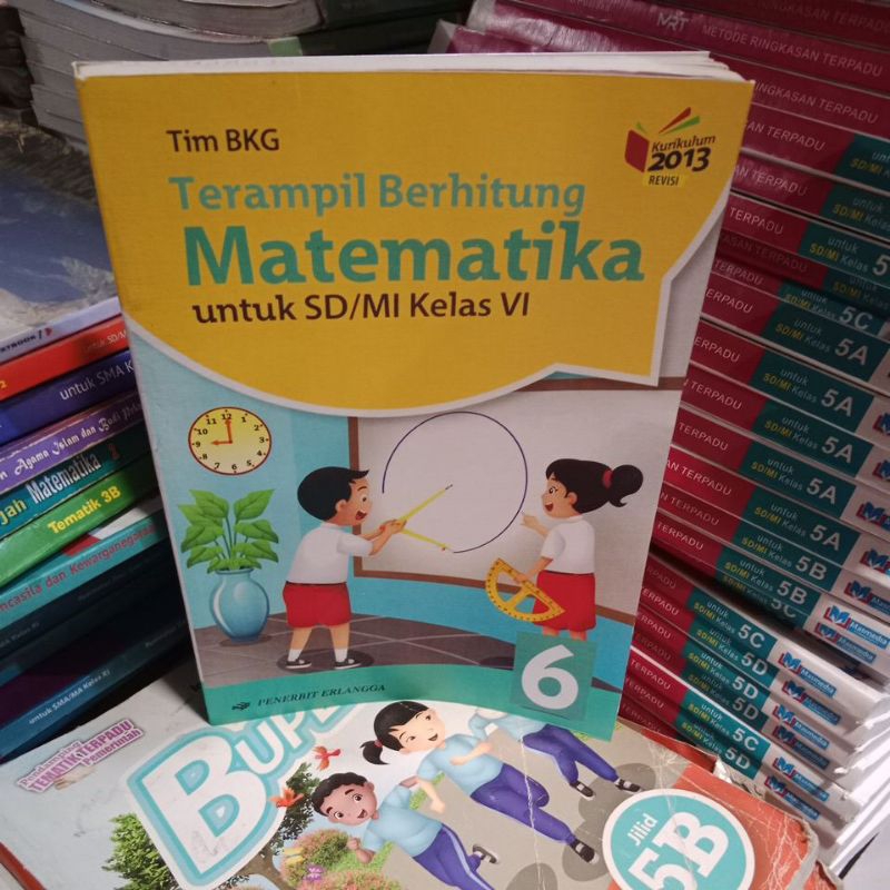 buku terampil berhitung matematika (matematika) SD kelas 6 penerbit erlangga
