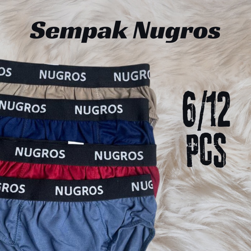 CD PRIA NUGROS SPORT LUSINAN MURAH / CELANA DALAM COWOK LAKI LAKI REMAJA DEWASA