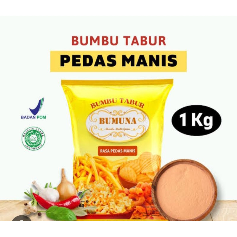 

Bumbu Tabur Bumuna/Yutakachi 1 kg-an dan Repack
