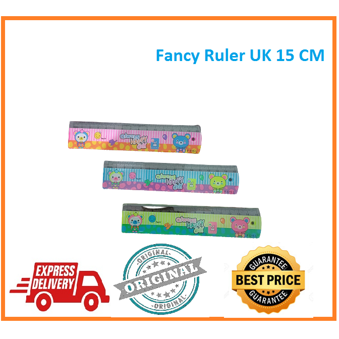 

FANCY RULER 15 CM/ PENGGARIS FANCY LUCU 15 CM