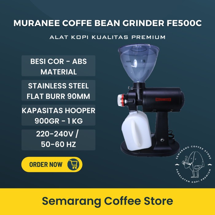 Grinder Kopi Muranee FE500C Mesin Kopi Alat Kopi Otomatis