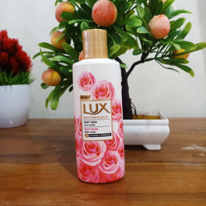 LUX (promo)sabun mandi cair SOFT ROSE botol 100ml
