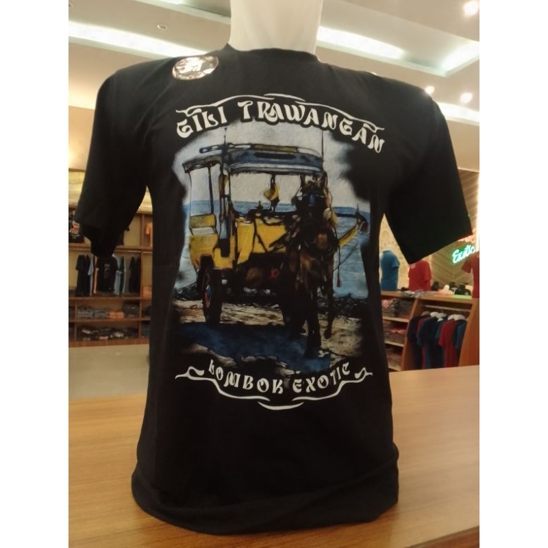 KAOS LOMBOK EXOTIC - HITAM