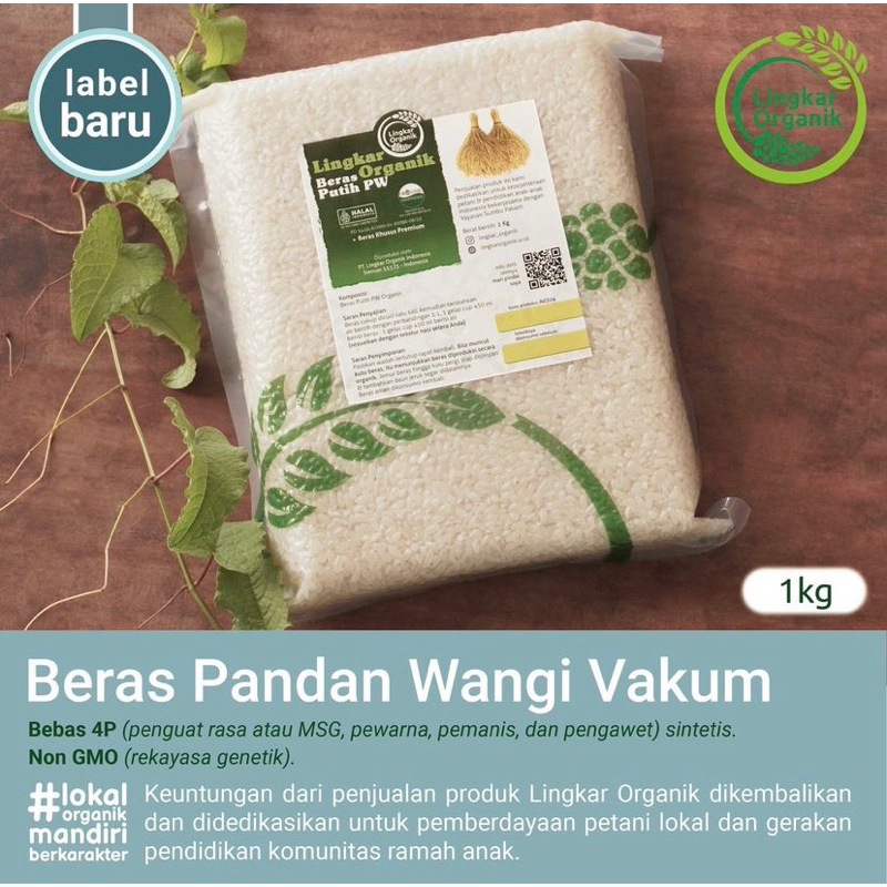 

Beras Pandan Wangi - Lingkar Organik